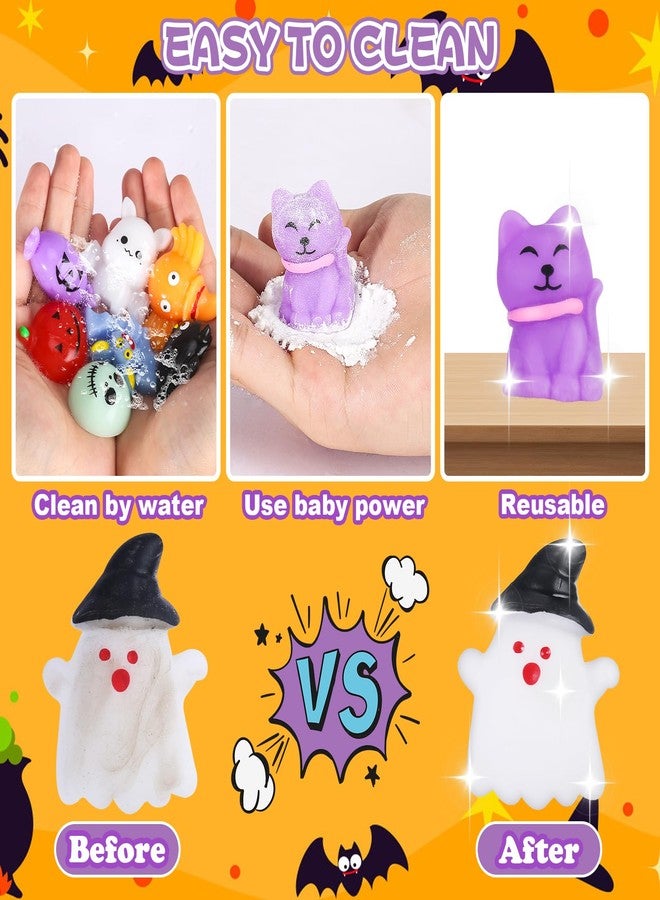 PaLeyFer 68Pcs Halloween Squishy Toys for Kids, Halloween Party Favors, Trick or Treat Goodie Bag Fillers, Kawaii Squishy Halloween Toys Gifts for Boys Girls Classroom Rewards - Image 5